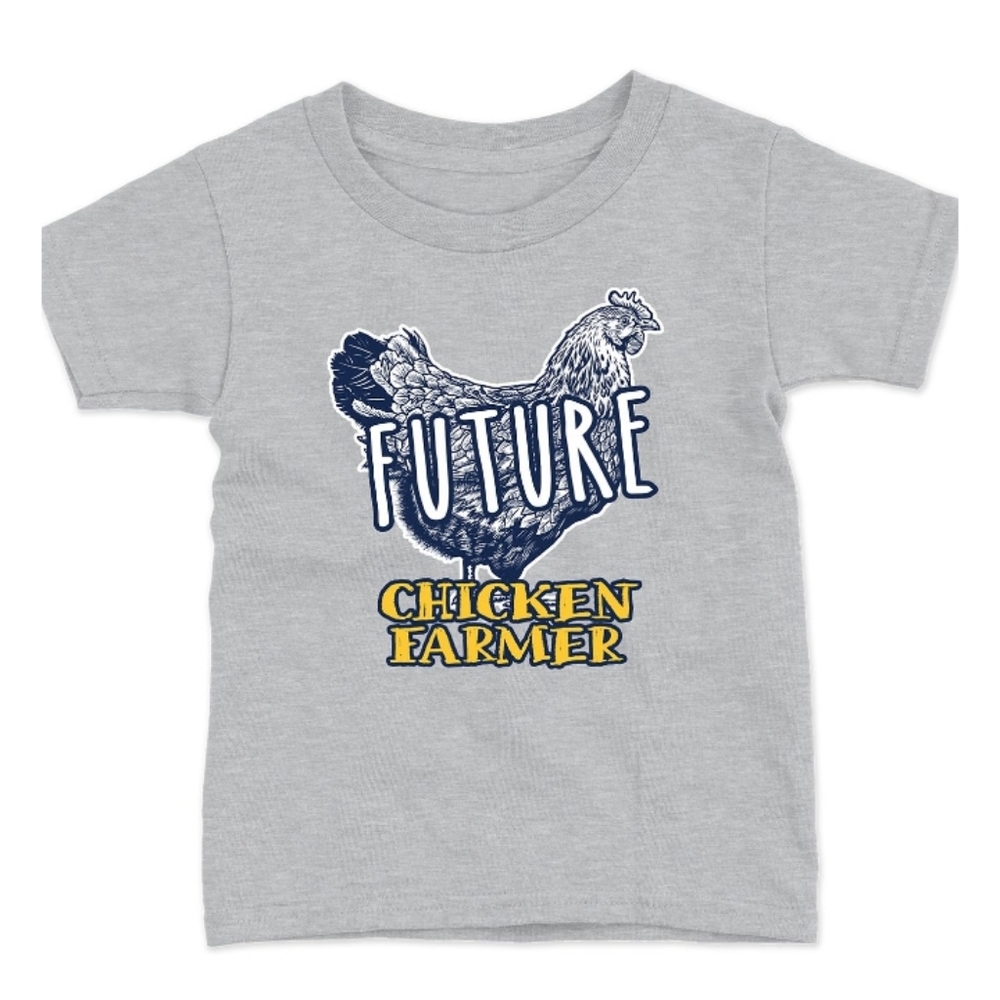 NWT Boys Future Chicken Farmer T-Shirt